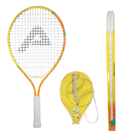 AMA SPORT Kids Tennis Racket for Junior Toddlers Starter Kit 17-25" Tennis Racquet for Girls and Boys with 420D Nylon Shoulder Strap Bag