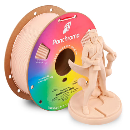 Polymaker Panchroma Matte PLA Filament 1.75mm, 1kg, Charcoal Black