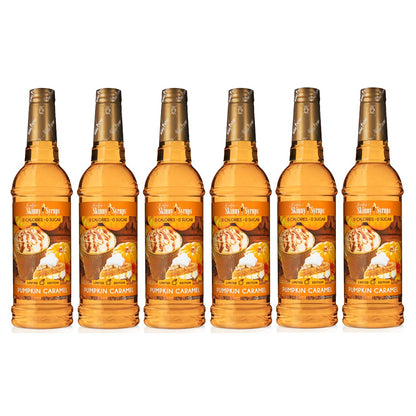 Jordan's Skinny Mixes Pumpkin Caramel Coffee Syrup, 25.4 fl oz