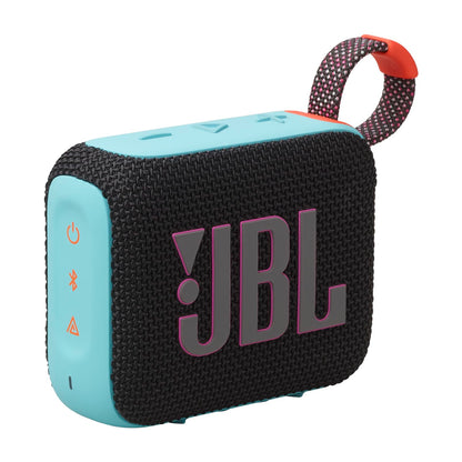 JBL Go 4 - Ultra-Portable, Waterproof and Dustproof Bluetooth Speaker, Big Pro Sound with Punchy bass, 7-Hour Built-in Battery, Made in Part with Recycled Materials (Blue)