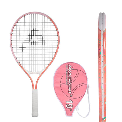 AMA SPORT Kids Tennis Racket for Junior Toddlers Starter Kit 17-25" Tennis Racquet for Girls and Boys with 420D Nylon Shoulder Strap Bag