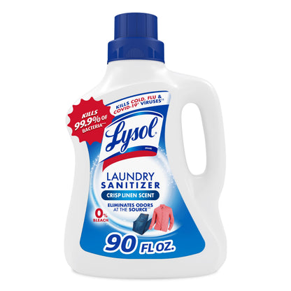 Lysol Laundry Sanitizer Liquid, Detergent Additive, Lavender, 90oz