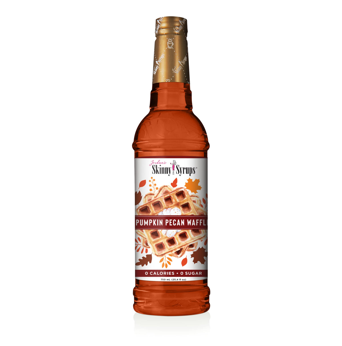 Jordan's Skinny Mixes Pumpkin Caramel Coffee Syrup, 25.4 fl oz