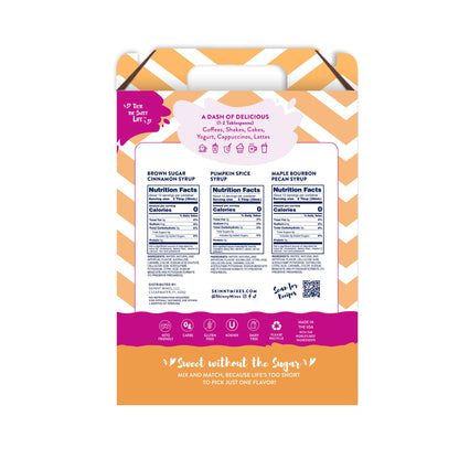 Jordan's Skinny Mixes Pumpkin Caramel Coffee Syrup, 25.4 fl oz