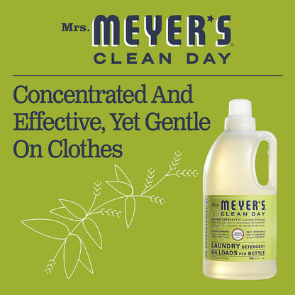 MRS. MEYER'S CLEAN DAY Laundry Detergent, Lavender, 64 fl oz