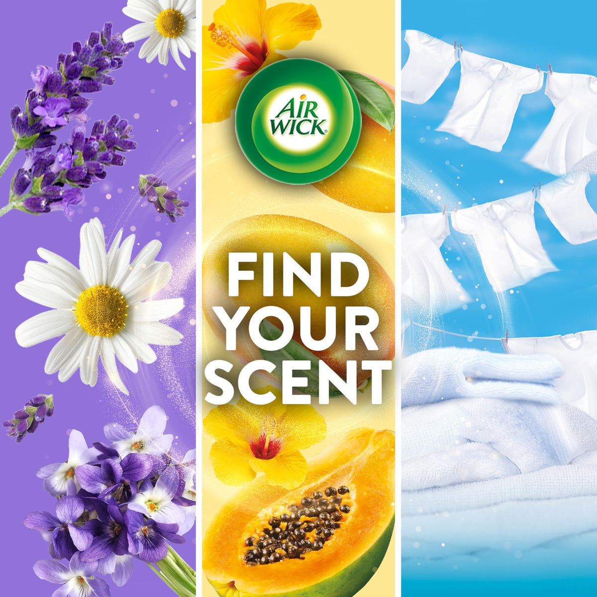 Air Wick Plug In Refills, Lavender & Chamomile, Essential Oils,10 count