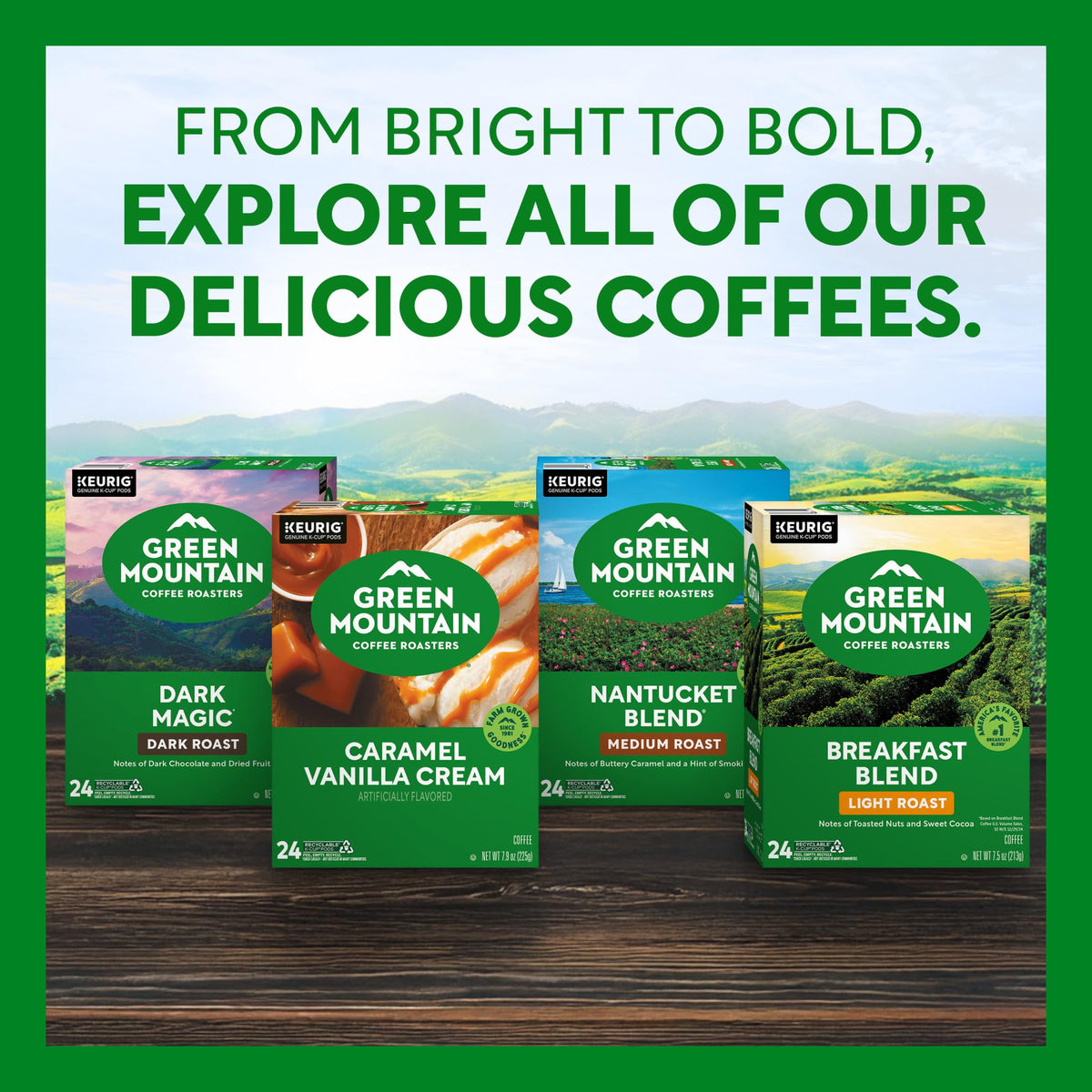 Green Mountain Coffee Roasters Seasonal Selections Pumpkin Spice 32 Count