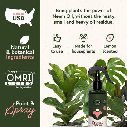 We the Wild Organic Grow Pump & Go | Indoor Plant Food | 16.9 oz