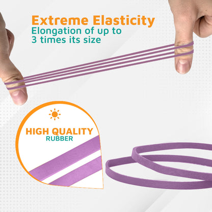 PlasticMill Rubber Bands - #33 Size - Red Rubberbands - 1LB/500 Count