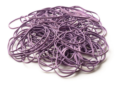 PlasticMill Rubber Bands - #33 Size - Red Rubberbands - 1LB/500 Count