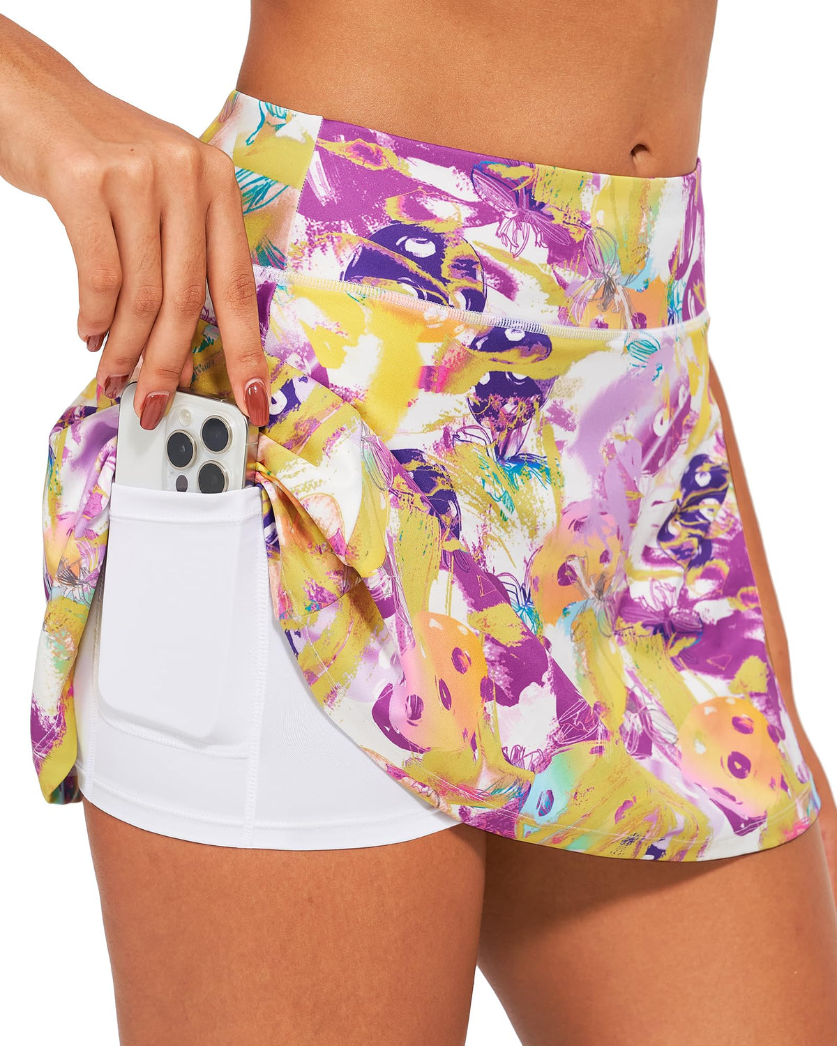 Stelle Women's Tennis Golf Skirts High Waisted Athletic Skorts with Pockets