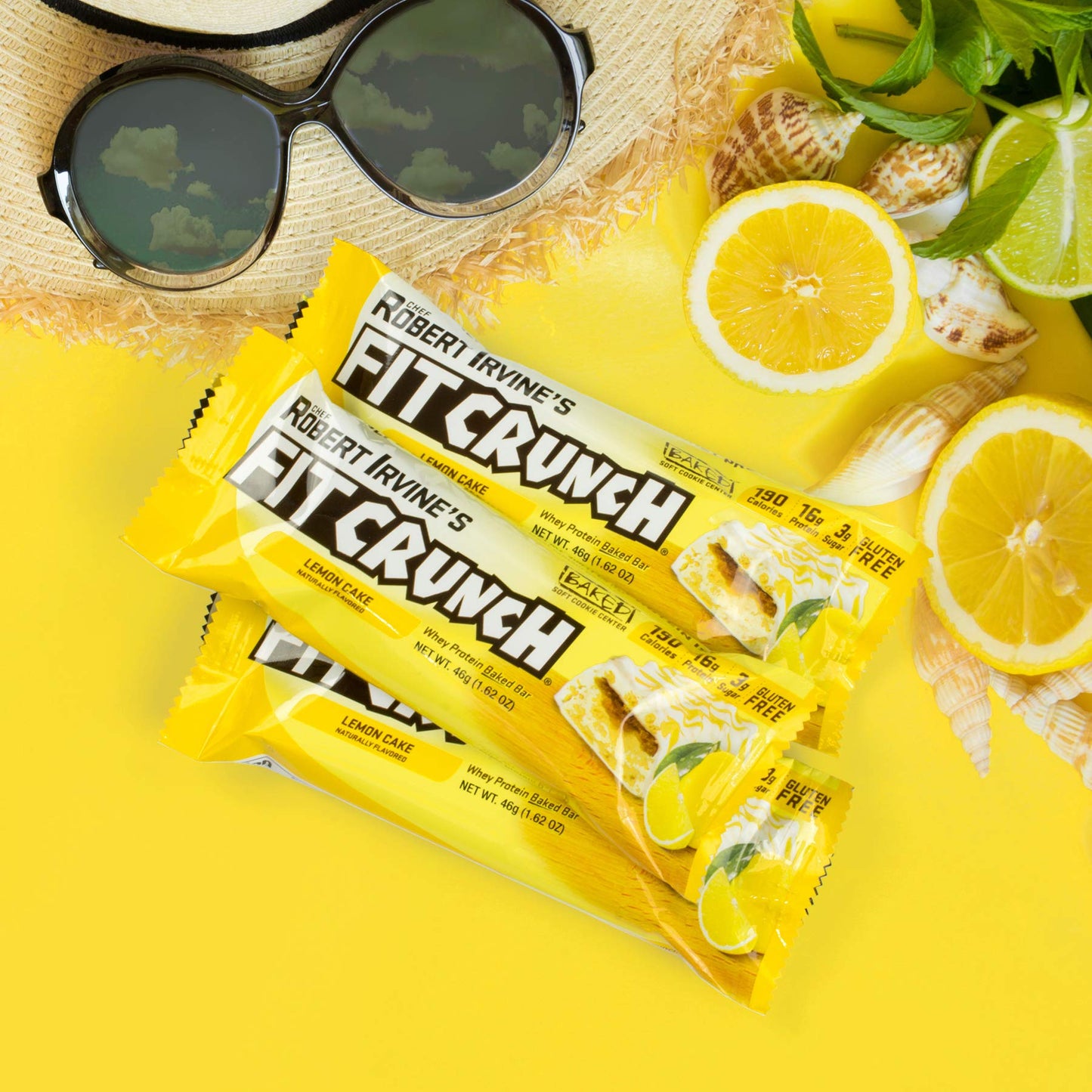 FITCRUNCH Snack Size Protein Bars, 6-Layer Baked Bar, 3g of Sugar, Gluten Free & Soft Cake Core (9 Count, Flavor Lovers)
