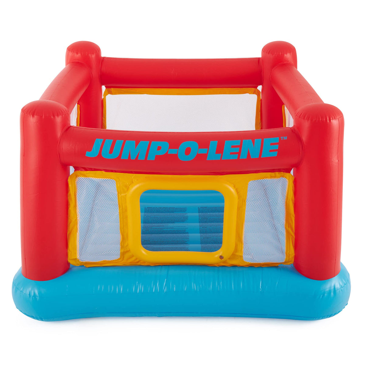 INTEX Jump-O-Lene Inflatable Trampoline Bounce House for Kids Ages 3-6