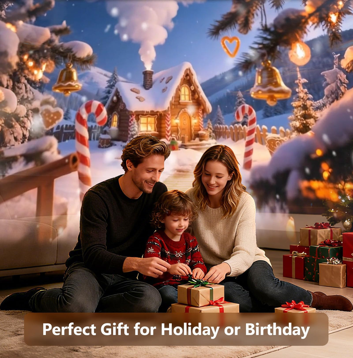 Rossetta 3D Projector with 60 Scenes, Galaxy Star Projector for Room Decor