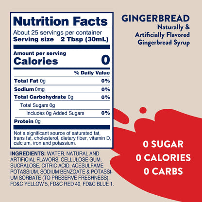 Jordan's Skinny Mixes Pumpkin Caramel Coffee Syrup, 25.4 fl oz