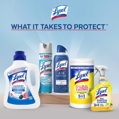 Lysol Laundry Sanitizer Liquid, Detergent Additive, Lavender, 90oz