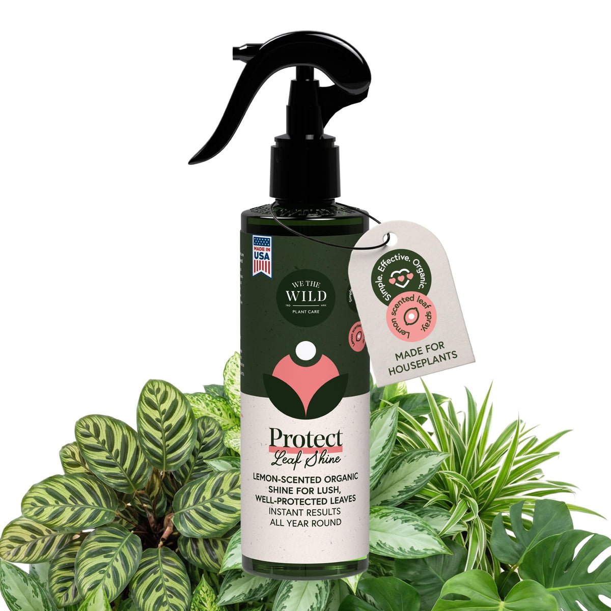 We the Wild Organic Grow Pump & Go | Indoor Plant Food | 16.9 oz