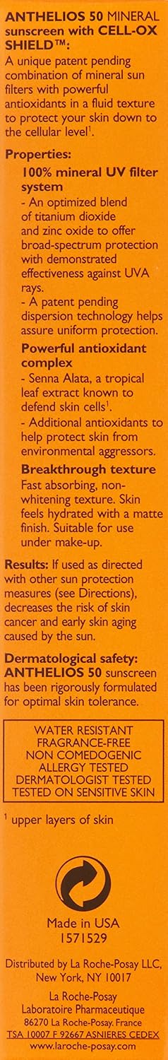 La Roche-Posay Anthelios Mineral Light Fluid Sunscreen for Face
