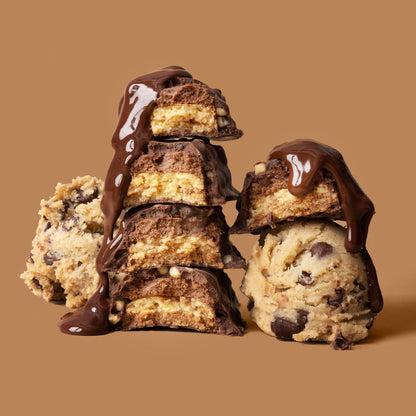 FITCRUNCH Snack Size Protein Bars, 6-Layer Baked Bar, 3g of Sugar, Gluten Free & Soft Cake Core (9 Count, Flavor Lovers)