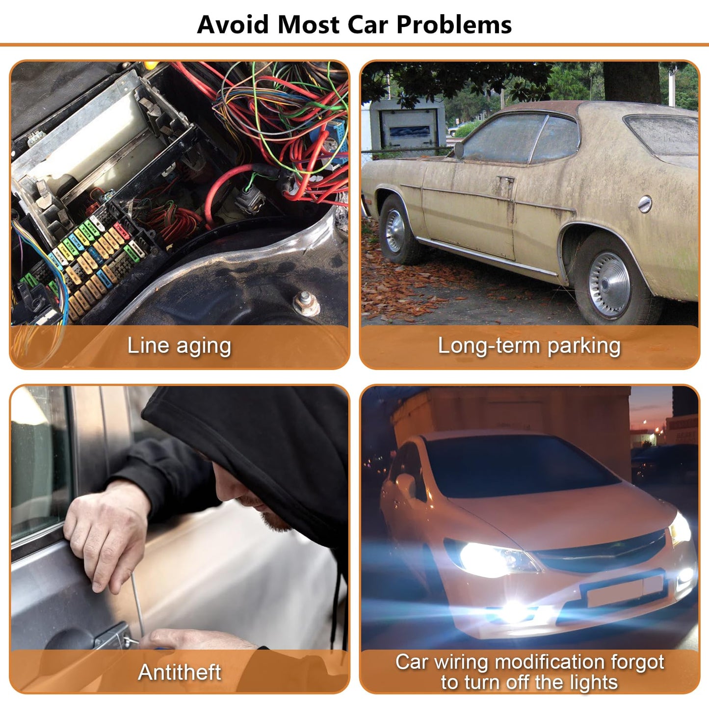 Remote Battery Disconnect Switch 12v, 250A, Upgrade Prevent Battery Drain, Disconnect Negative Car Kill Switch Anti-Theft, Remote Battery Kill Switch for Car, Truck, RV