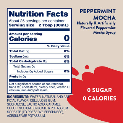Jordan's Skinny Mixes Pumpkin Caramel Coffee Syrup, 25.4 fl oz