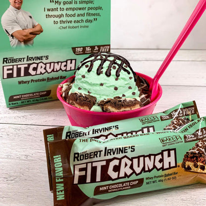FITCRUNCH Snack Size Protein Bars, 6-Layer Baked Bar, 3g of Sugar, Gluten Free & Soft Cake Core (9 Count, Flavor Lovers)