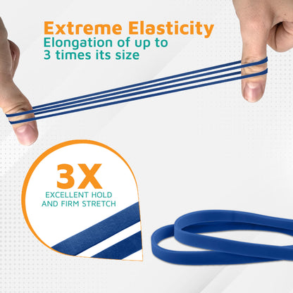 PlasticMill Rubber Bands - #33 Size - Red Rubberbands - 1LB/500 Count