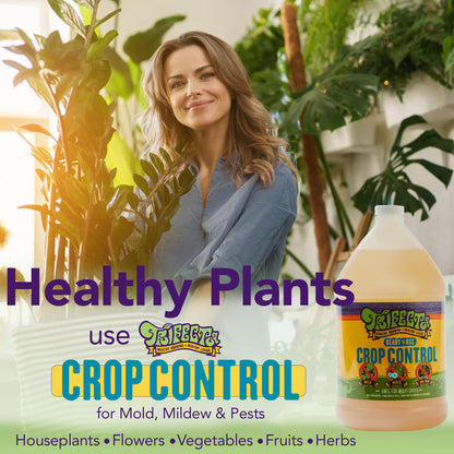 Trifecta Crop Control Ready to Use Maximum Strength Natural Pesticide, Fungicide, Miticide, Insecticide, Help Defeat Spider Mites, Powdery Mildew, Botrytis and Mold on Plants 32 OZ Size