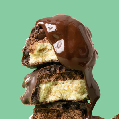 FITCRUNCH Snack Size Protein Bars, 6-Layer Baked Bar, 3g of Sugar, Gluten Free & Soft Cake Core (9 Count, Flavor Lovers)