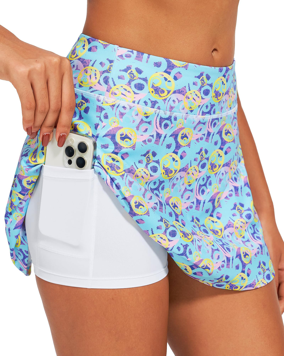 Stelle Women's Tennis Golf Skirts High Waisted Athletic Skorts with Pockets