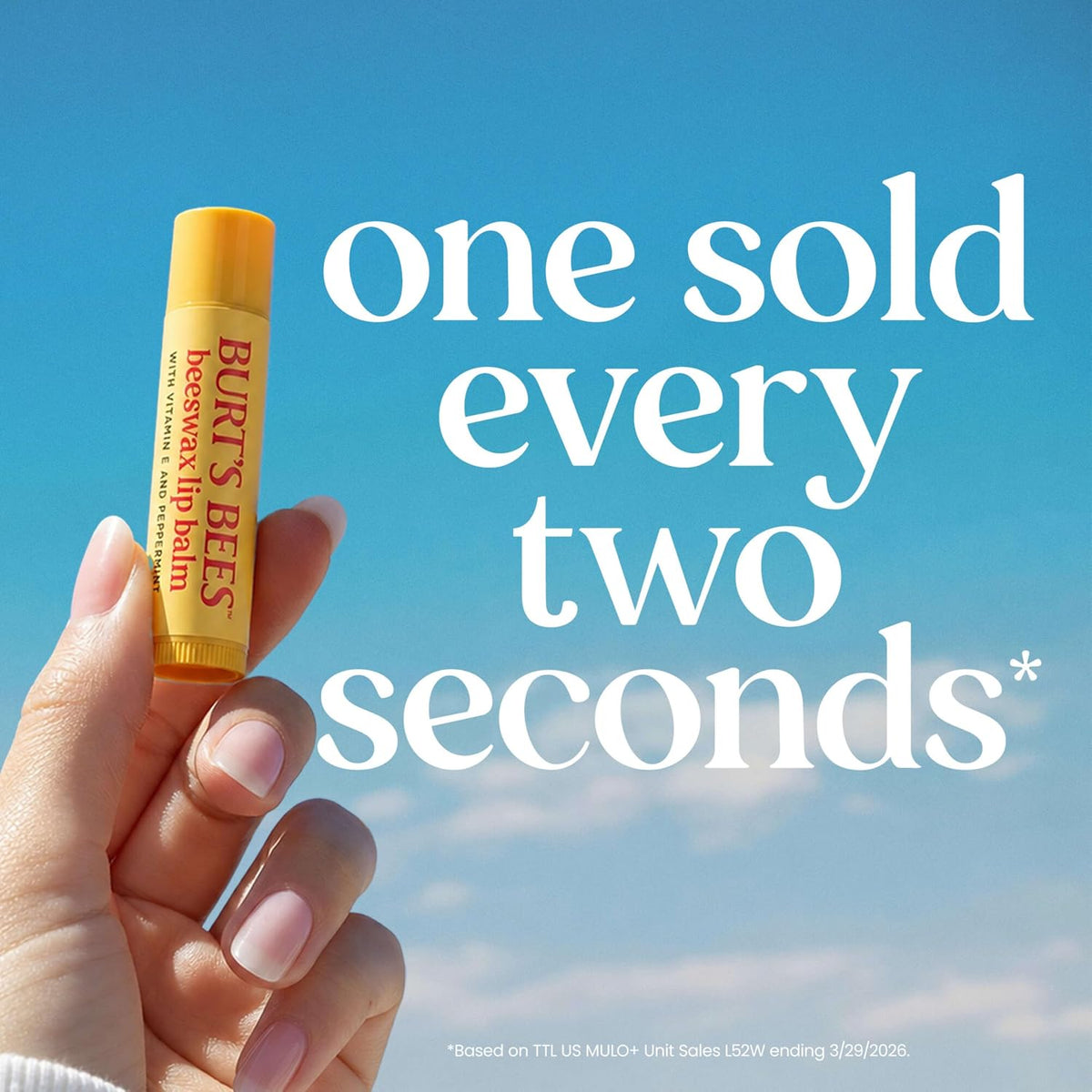 Burt's Bees 100% Natural Moisturizing Lip Balm (Original Beeswax)