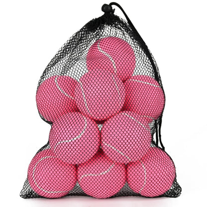 INSUM Tennis Balls, Extra Duty Practice Tennis Balls with Mesh Bag