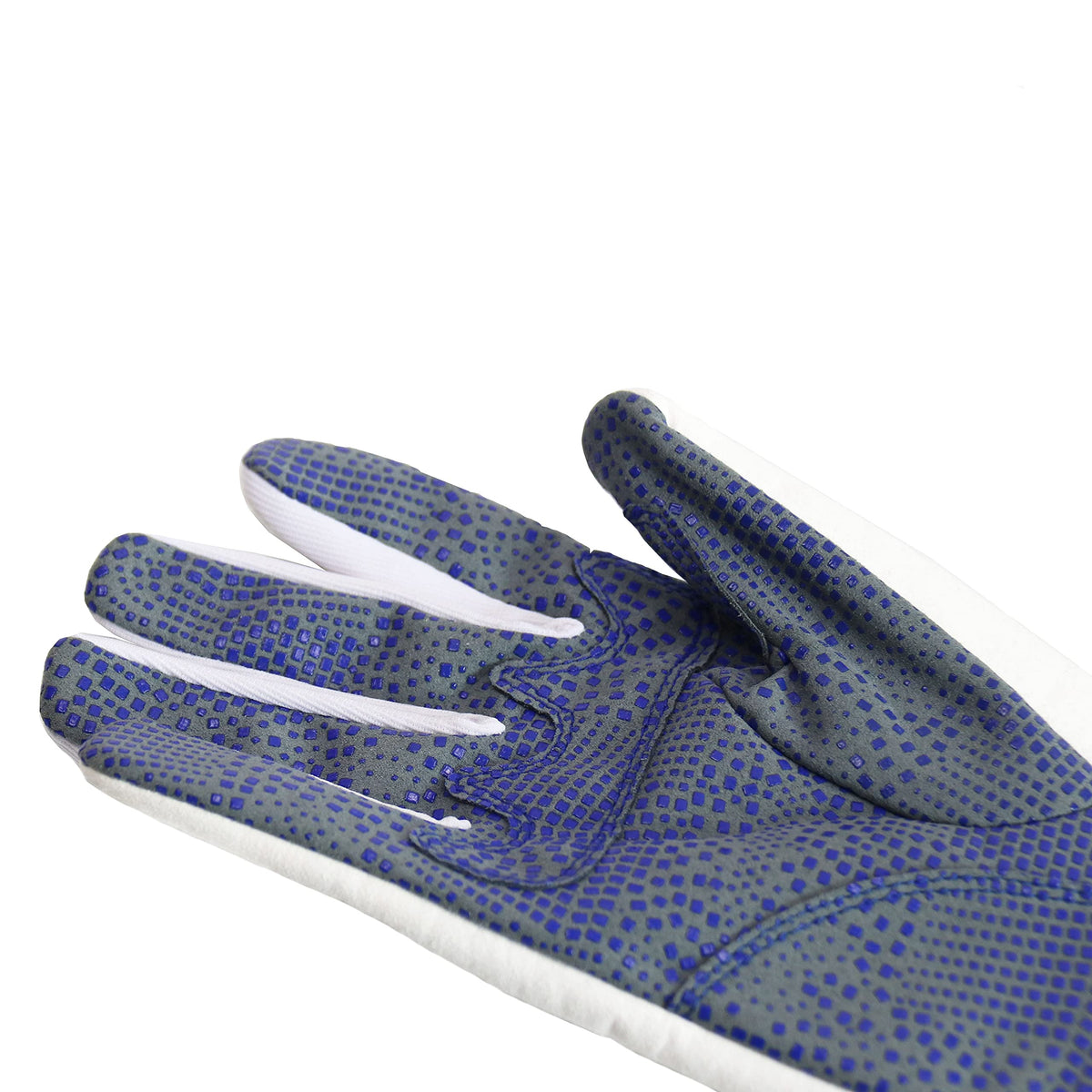 LEONARK Padded Fencing Glove for Foil Epee Sabre, Anti-Slip PU Dot Protective Fencing Bout Practice Glove with Shock Absorbing Pad, Long Forearm Sleeve Design, 1 Pack