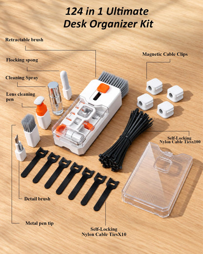 Ordilend Keyboard Cleaner & Laptop Cleaning Kit, All-in-1 for Computer PC