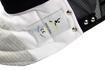 LEONARK Fencing Foil Mask Fencing Helmet CE 350N Certified National Grade Masque - Fencing Protective Gear
