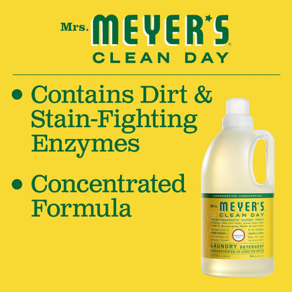 MRS. MEYER'S CLEAN DAY Laundry Detergent, Lavender, 64 fl oz