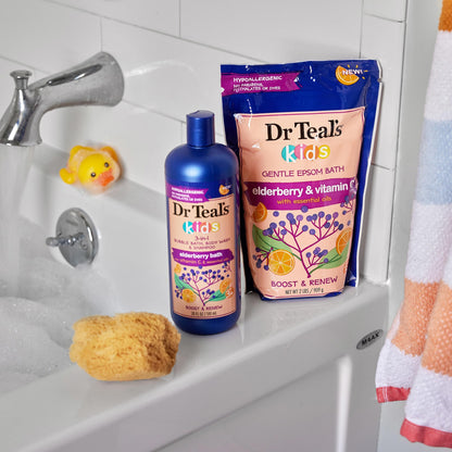 Dr Teal's Kids 3-in-1 Sleep Bubble Bath, Body Wash & Shampoo with Melatonin & Essential Oil, Lavender Scent, 20 fl oz (Pack of 3)