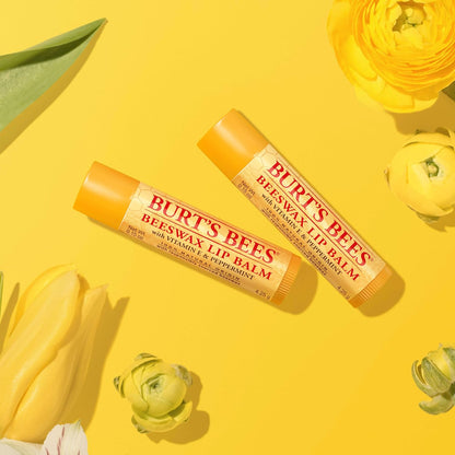 Burt's Bees 100% Natural Moisturizing Lip Balm (Original Beeswax)