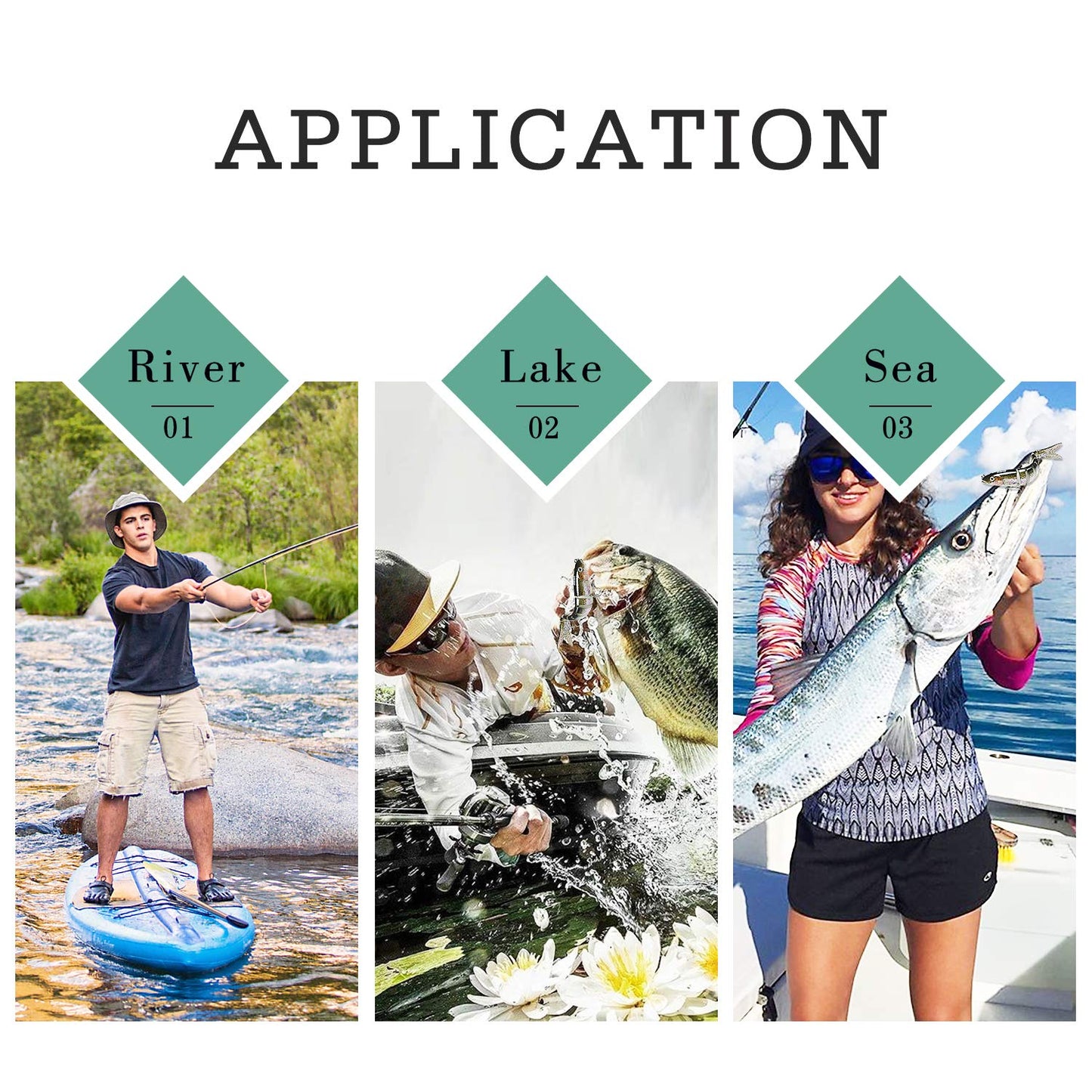 TRUSCEND Easy Catch Swimmax, Magic Noisy Turbulent Wiggling and Vibrating Action for More Bites, Lifelike Fishing Lures for All Species, Swimbait for Relax Family Fishing, Must-Have for Lovely Anglers