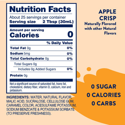 Jordan's Skinny Mixes Pumpkin Caramel Coffee Syrup, 25.4 fl oz