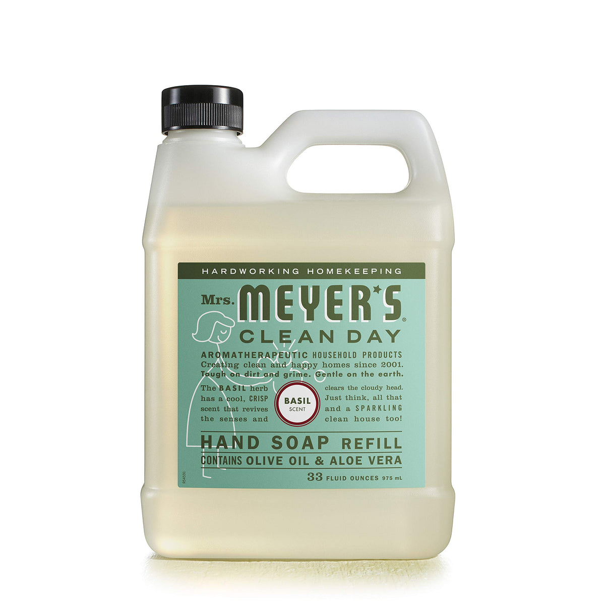 Mrs. Meyer's Clean Day, Hand Soap Refill, Lavender Scent, 33 Fl Oz