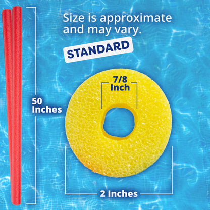 In The Swim Pool Noodles – Soft Large Foam Noodles