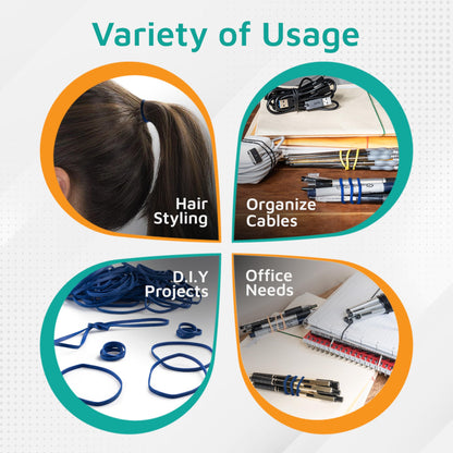 PlasticMill Rubber Bands - #33 Size - Red Rubberbands - 1LB/500 Count