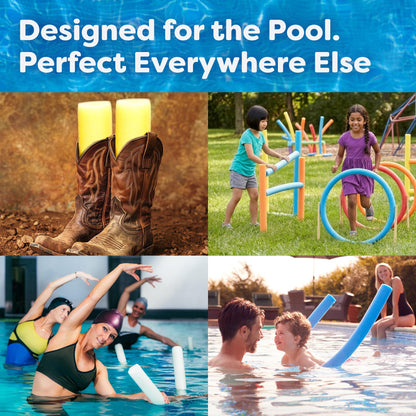 In The Swim Pool Noodles – Soft Large Foam Noodles