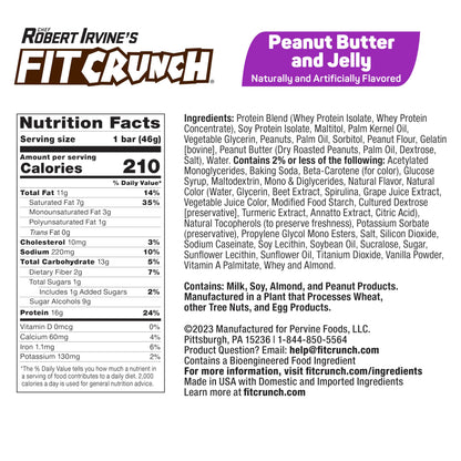 FITCRUNCH Snack Size Protein Bars, 6-Layer Baked Bar, 3g of Sugar, Gluten Free & Soft Cake Core (9 Count, Flavor Lovers)