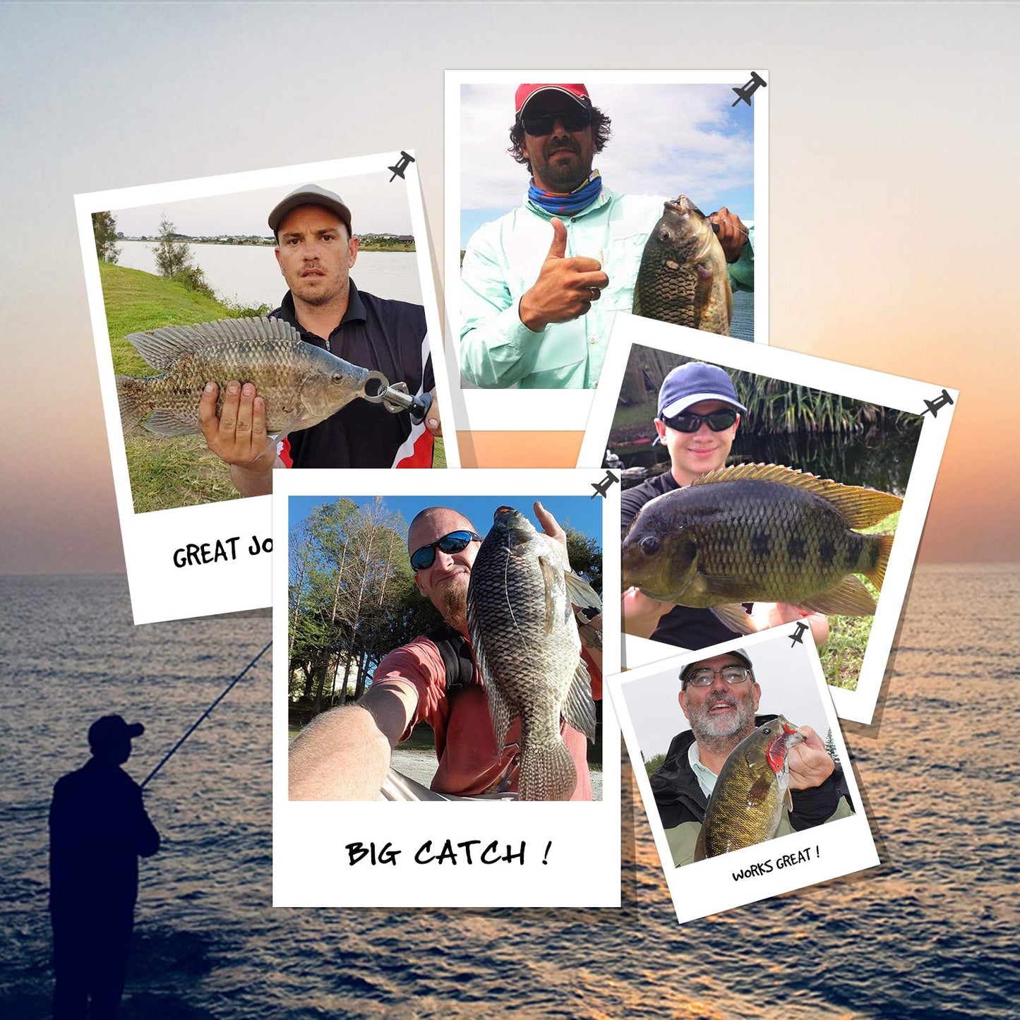 TRUSCEND Easy Catch Swimmax, Magic Noisy Turbulent Wiggling and Vibrating Action for More Bites, Lifelike Fishing Lures for All Species, Swimbait for Relax Family Fishing, Must-Have for Lovely Anglers