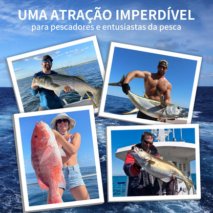 TRUSCEND Easy Catch Swimmax, Magic Noisy Turbulent Wiggling and Vibrating Action for More Bites, Lifelike Fishing Lures for All Species, Swimbait for Relax Family Fishing, Must-Have for Lovely Anglers