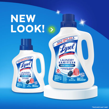 Lysol Laundry Sanitizer Liquid, Detergent Additive, Lavender, 90oz