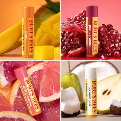 Burt's Bees 100% Natural Moisturizing Lip Balm (Original Beeswax)