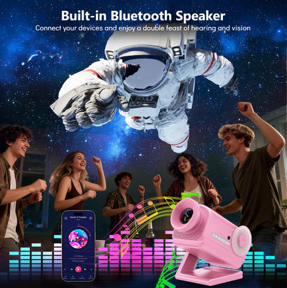 Rossetta 3D Projector with 60 Scenes, Galaxy Star Projector for Room Decor